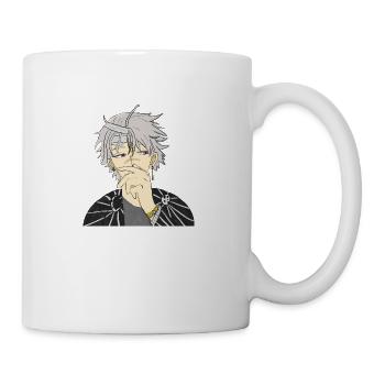 Anime Cool Guy - Coffee/Tea Mug - white - Right