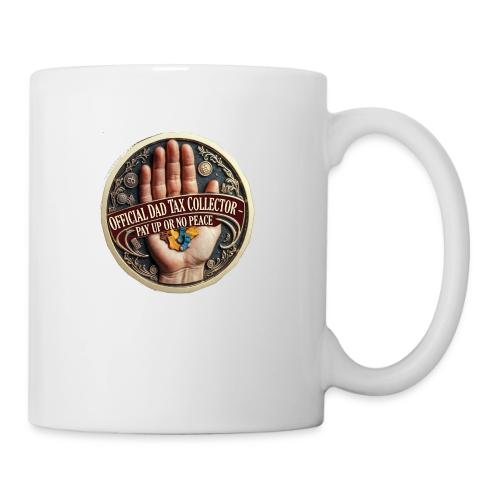 Dad Tax Collector Medallion T Shirt - Coffee/Tea Mug