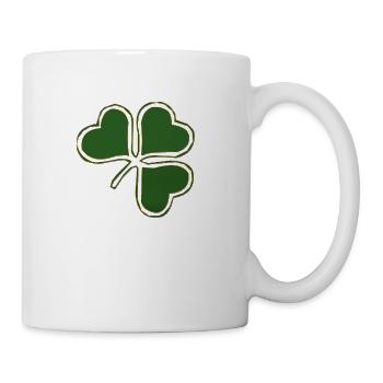 Irish Shamrock - Coffee/Tea Mug - white - Right