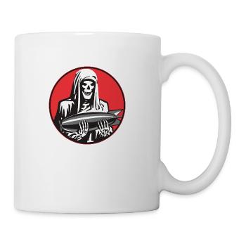 828th Bombardment Squadron emblem - Coffee/Tea Mug - white - Right