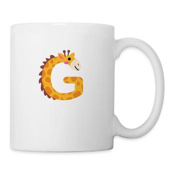 G giraffe - Coffee/Tea Mug - white - Right