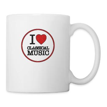 CLASSICAL MUSIC - Coffee/Tea Mug - white - Right