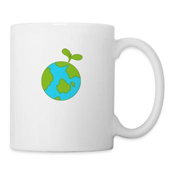 Earth Day - Coffee/Tea Mug - white - Right