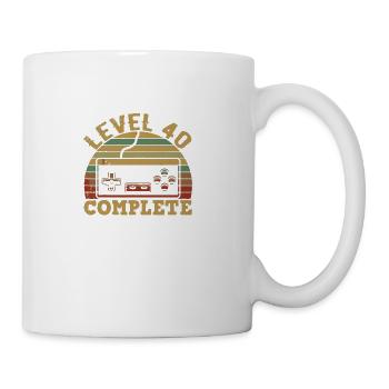 Level 40 - Coffee/Tea Mug - white - Right