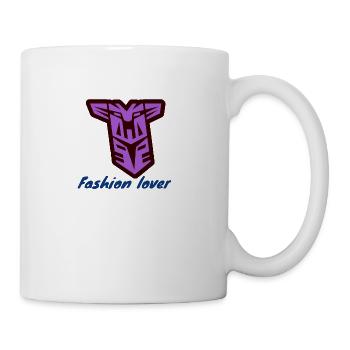 Fashion lover - Coffee/Tea Mug - white - Right