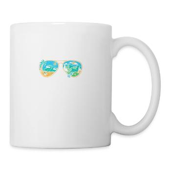 Camping Boy - Coffee/Tea Mug - white - Right