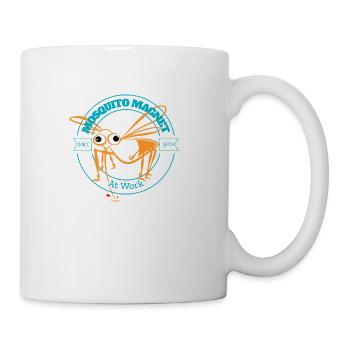 Mosquito Magnet Since Birth Funny Mosquito - Coffee/Tea Mug - white - Right