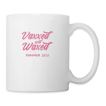 Vaxxed and Waxed - Coffee/Tea Mug - white - Right