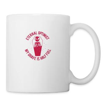 Eternal Optimist - Coffee/Tea Mug - white - Right