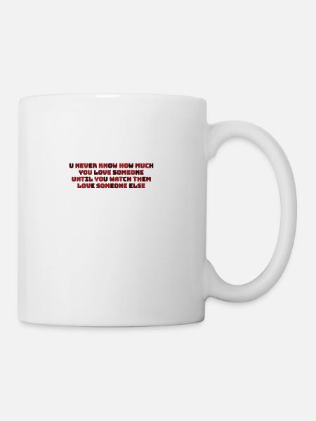 Text art - Coffee/Tea Mug - white