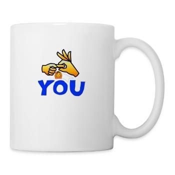Fuck you - Coffee/Tea Mug - white - Right