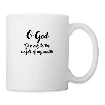 prayer of supplication - Coffee/Tea Mug - white - Right