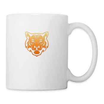 40 tiger - Coffee/Tea Mug - white - Right