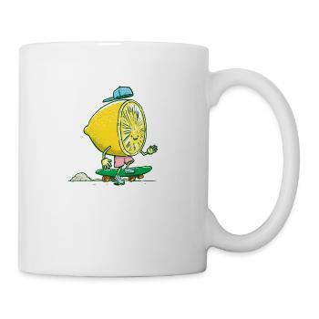 The Lemon Skater - Coffee/Tea Mug - white - Right