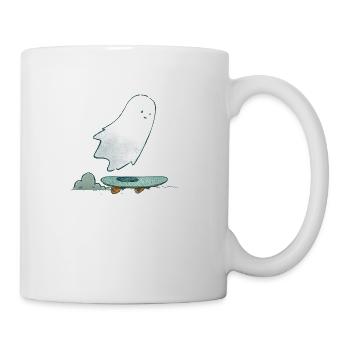The Ghost Skater - Coffee/Tea Mug - white - Right