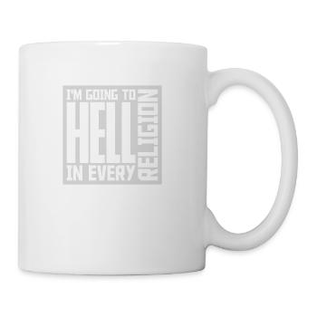 im going to hell - Coffee/Tea Mug - white - Right