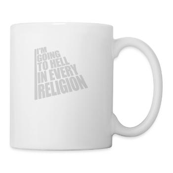 im going to hell - Coffee/Tea Mug - white - Right