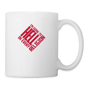 im going to hell - Coffee/Tea Mug - white - Right
