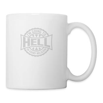 im going to hell - Coffee/Tea Mug - white - Right