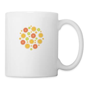 Orange Slice - Coffee/Tea Mug - white - Right