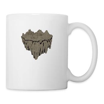 floating island - Coffee/Tea Mug - white - Right