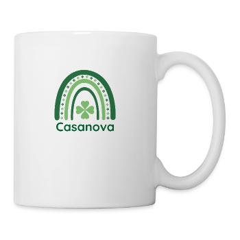 Casanova Clover Charm Boho Rainbow - Coffee/Tea Mug - white - Right