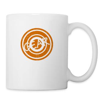 Gear White Word - Coffee/Tea Mug - white - Right