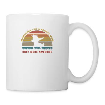 Mamacorn Like A Normal Mom - Coffee/Tea Mug - white - Right