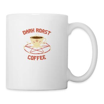 Dark Roast Coffee - Coffee/Tea Mug - white - Right