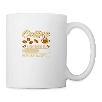 Coffee loading please wait..... - Coffee/Tea Mug - white - Right