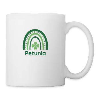 Petunia Clover Charm Boho Rainbow - Coffee/Tea Mug - white - Right