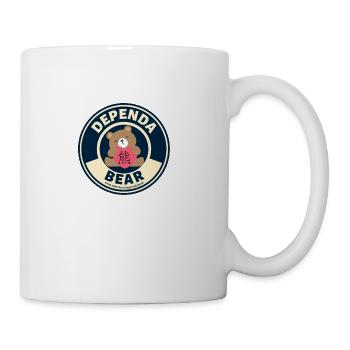 DependaBear on Twitch - Coffee/Tea Mug - white - Right