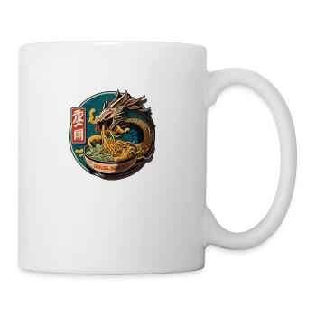 Ramen Dragon: A Fiery Hunger for Noodles - Coffee/Tea Mug - white - Right