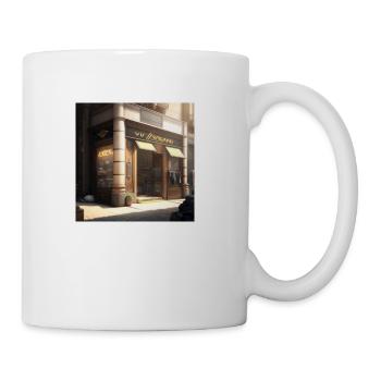 clothing store in Cairo - Coffee/Tea Mug - white - Right