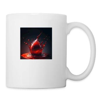The Graceful Dance of Water: A Macro View - Coffee/Tea Mug - white - Right