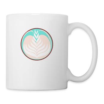 Latte Art - Coffee/Tea Mug - white - Right