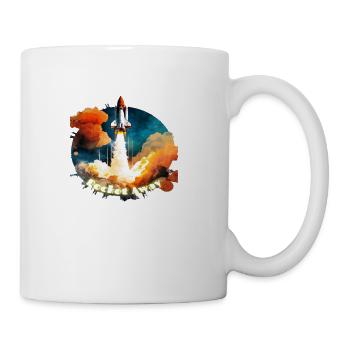 Rocket Away - Coffee/Tea Mug - white - Right