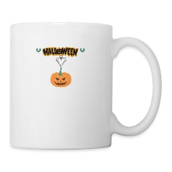 hello Halloween, Halloween Party, gift mom - Coffee/Tea Mug - white - Right