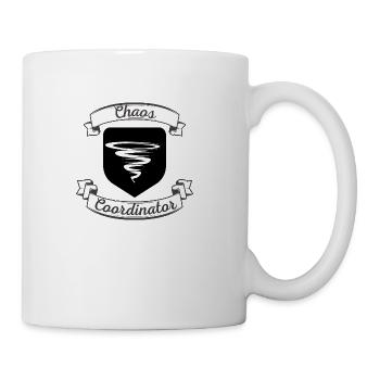 Chaos coordinator - Coffee/Tea Mug - white - Right