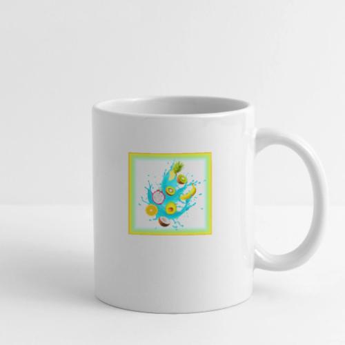 Splash of Tropical Fruits Art. Buy Now - Coffee/Tea Mug