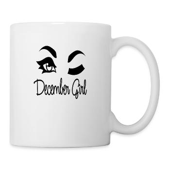 December Girl - Coffee/Tea Mug - white - Right