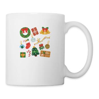 Christmas Decorations - Coffee/Tea Mug - white - Right
