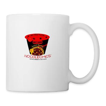 Noodleomics(c) Unique Original Art By Abby Anime - Coffee/Tea Mug - white - Right