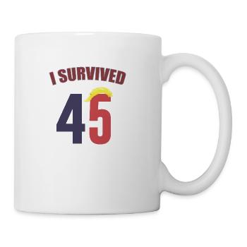 I Survived - Coffee/Tea Mug - white - Right