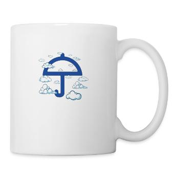 Umbrella game 1 - Coffee/Tea Mug - white - Right