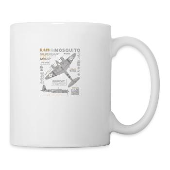 de Havilland Mosquito - Coffee/Tea Mug - white - Right