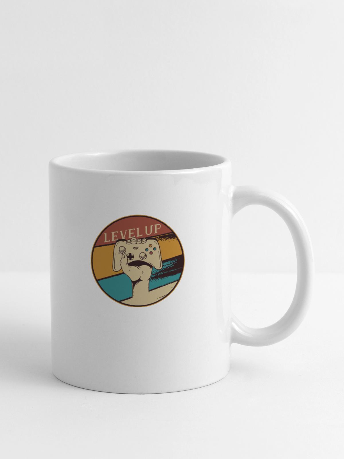 Level Up - Coffee/Tea Mug - white - Right