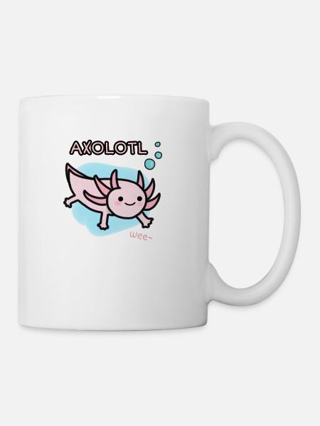 Axolotl - Coffee/Tea Mug - white