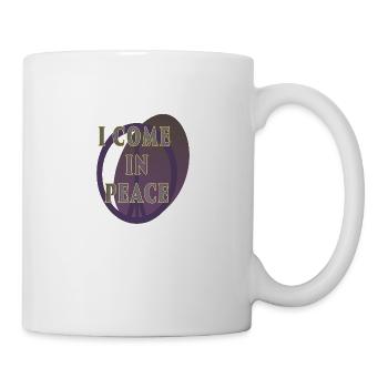 I Come In Peace - Coffee/Tea Mug - white - Right