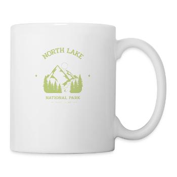 North Lake National Park The Great Outdoors - Coffee/Tea Mug - white - Right